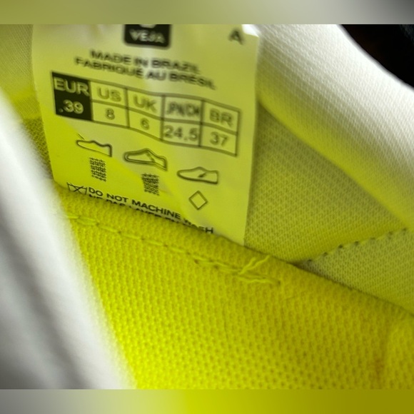 NWOB VEJA WOMEN’S CONDOR 2 ALVEOMESH WHITE NAUTICO MULTICO Size 8 - Picture 9 of 9